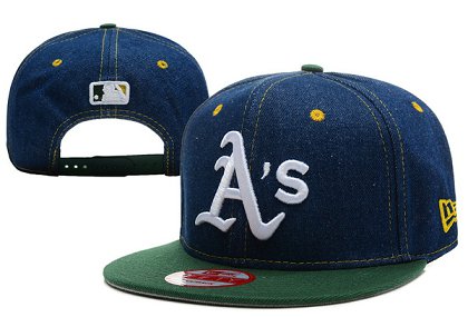 Oakland Athletics Snapback Hat XDF 140802-07